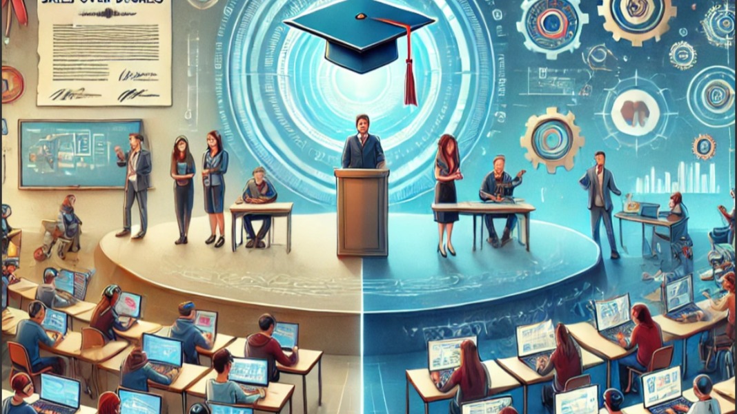 Degrees or Skills Rethinking What Really Matters in the Future of Work